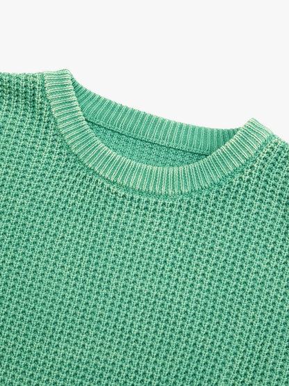 Retro Washed Old Label Sweater