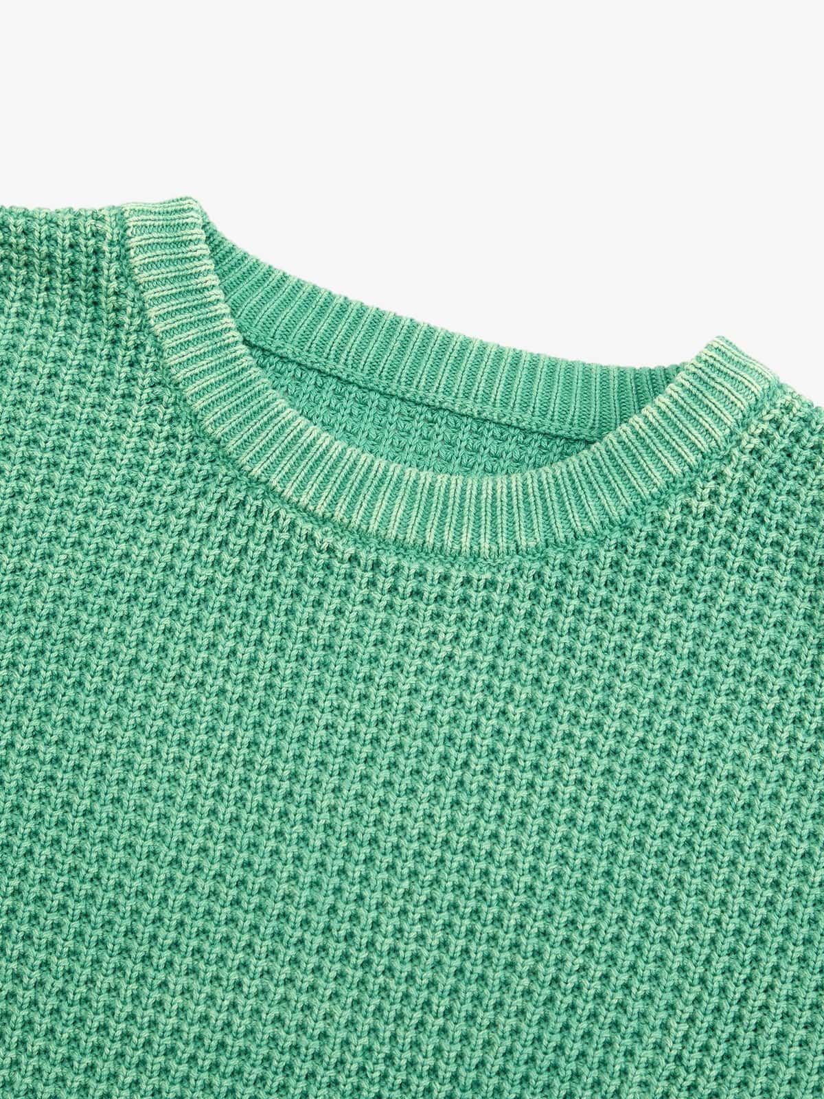 Retro Washed Old Label Sweater