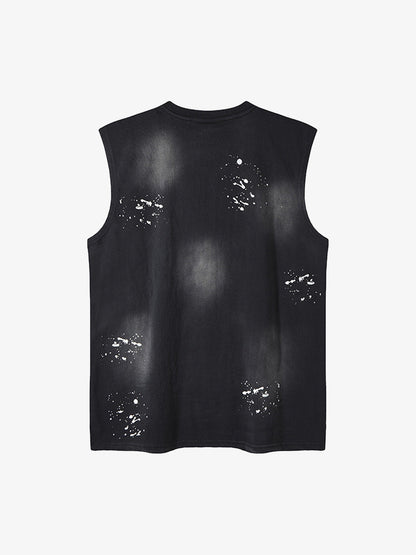 Splatter Paint Necklace Vest