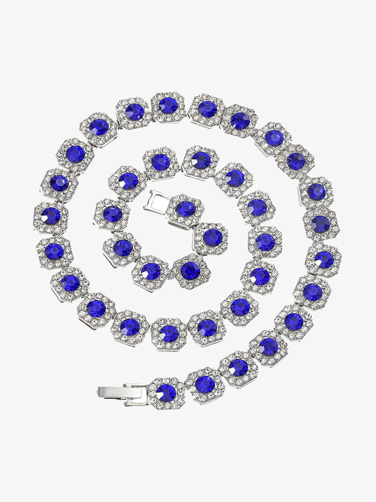 Thesupermade Round Diamond Cuban Necklace