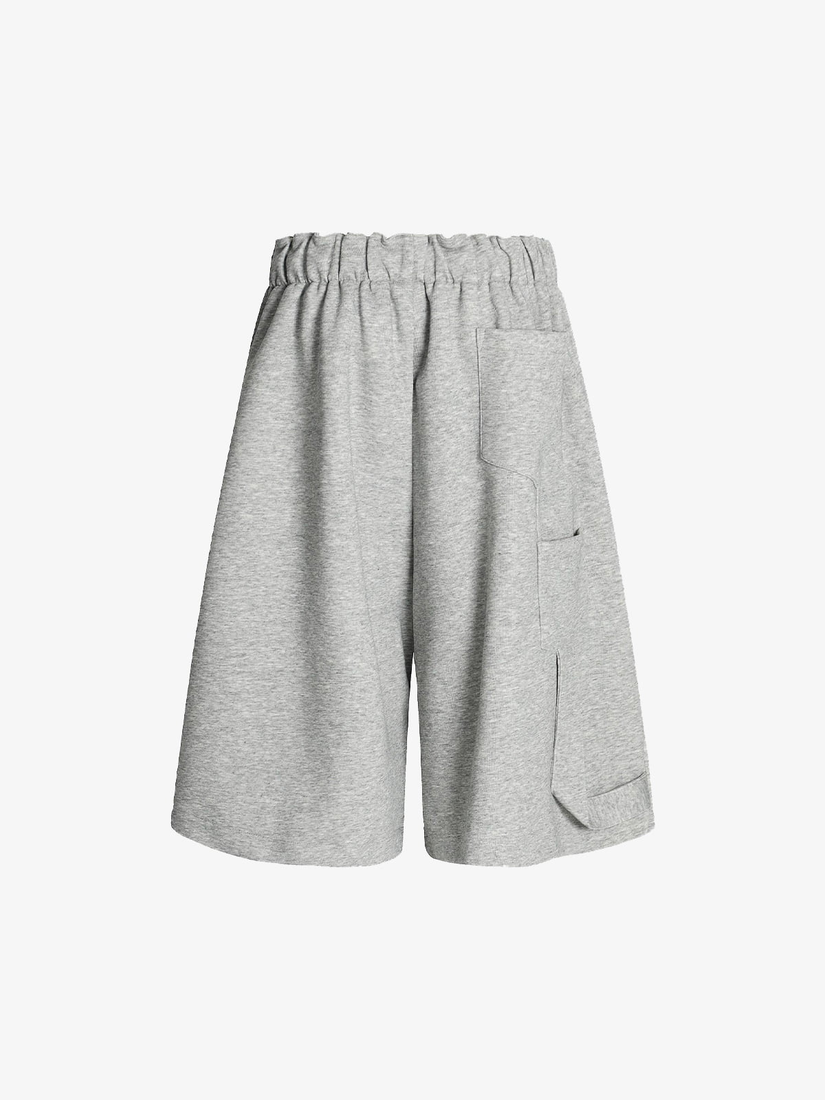 Side Pockets Drawstring Waist Casual Jorts