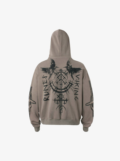 Thesupermade Triple Eye Graphic Hoodies