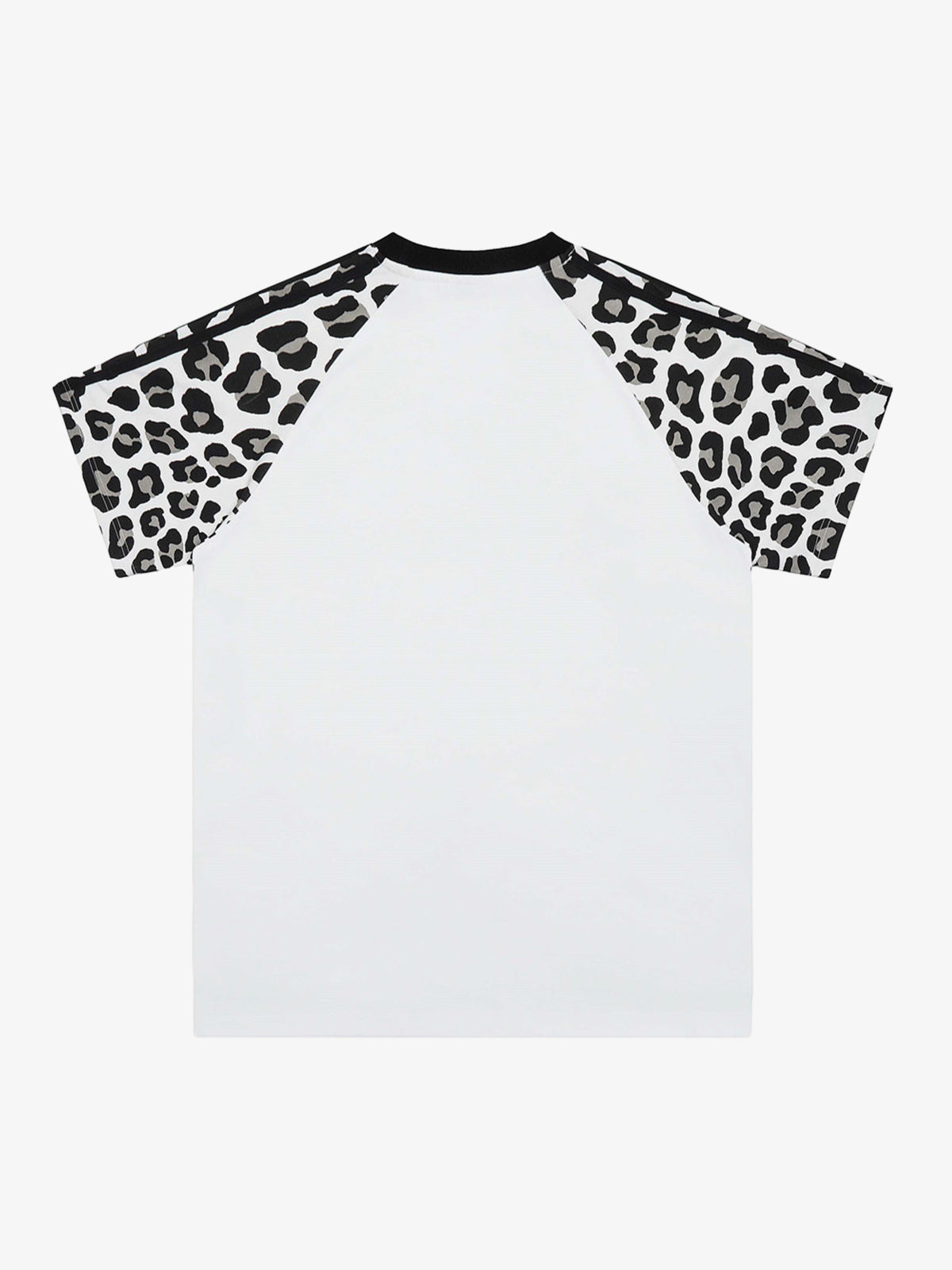 Cheetah Print Raglan Sleeve T-Shirt