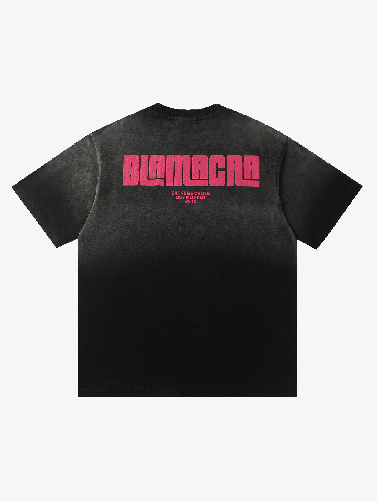 Thesupermade Washed Print 11 Street Rap T-Shirt