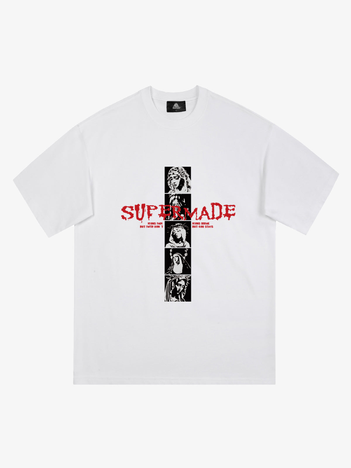 Mary Vintage-Inspired Graphic Design T-Shirt