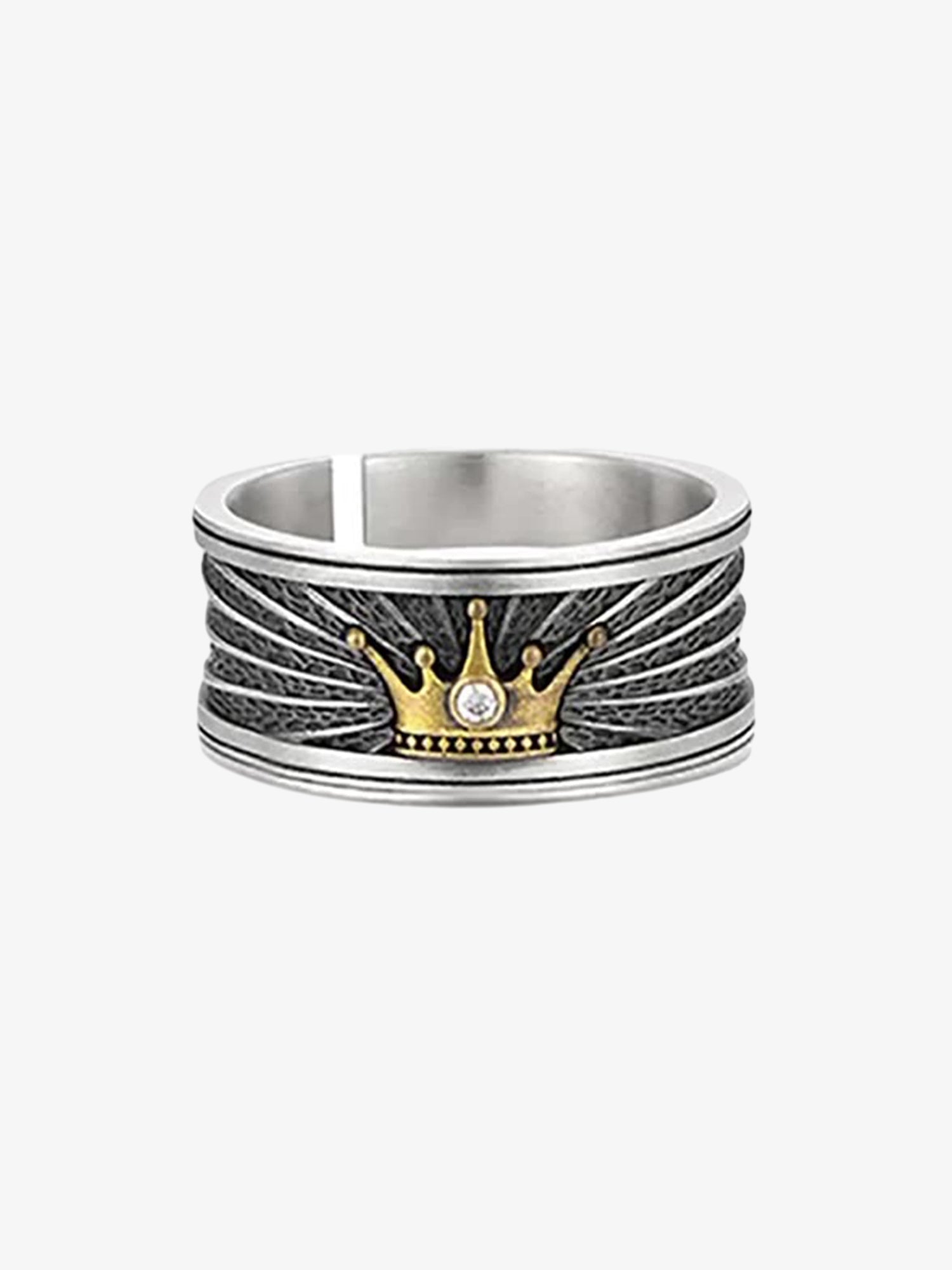 Thesupermade Vintage Crown Ring