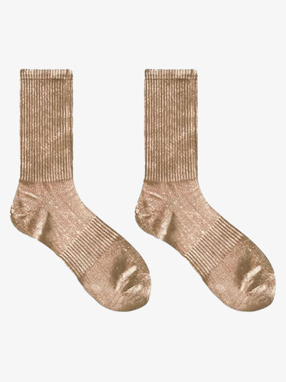 Thesupermade Workwear Distressed Tie-dyed Socks