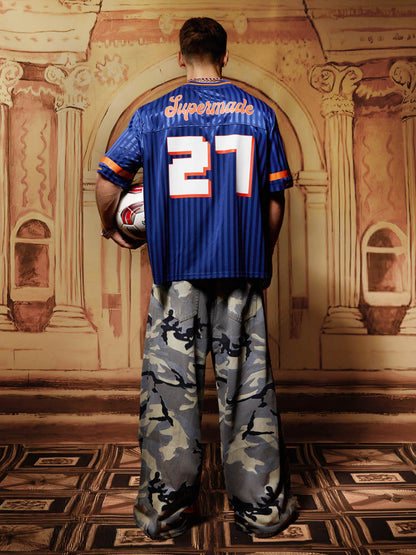 Original Striped Baseball Jersey T-Shirt - 2394