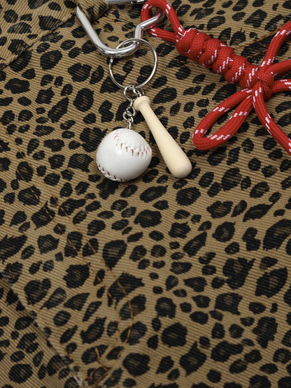 Cheetah Print Barrel Pants - 2416