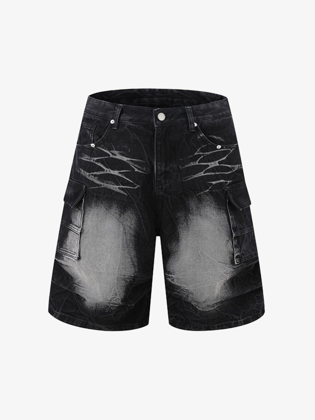 Short Sleeve Shirt & Shorts Denim Set