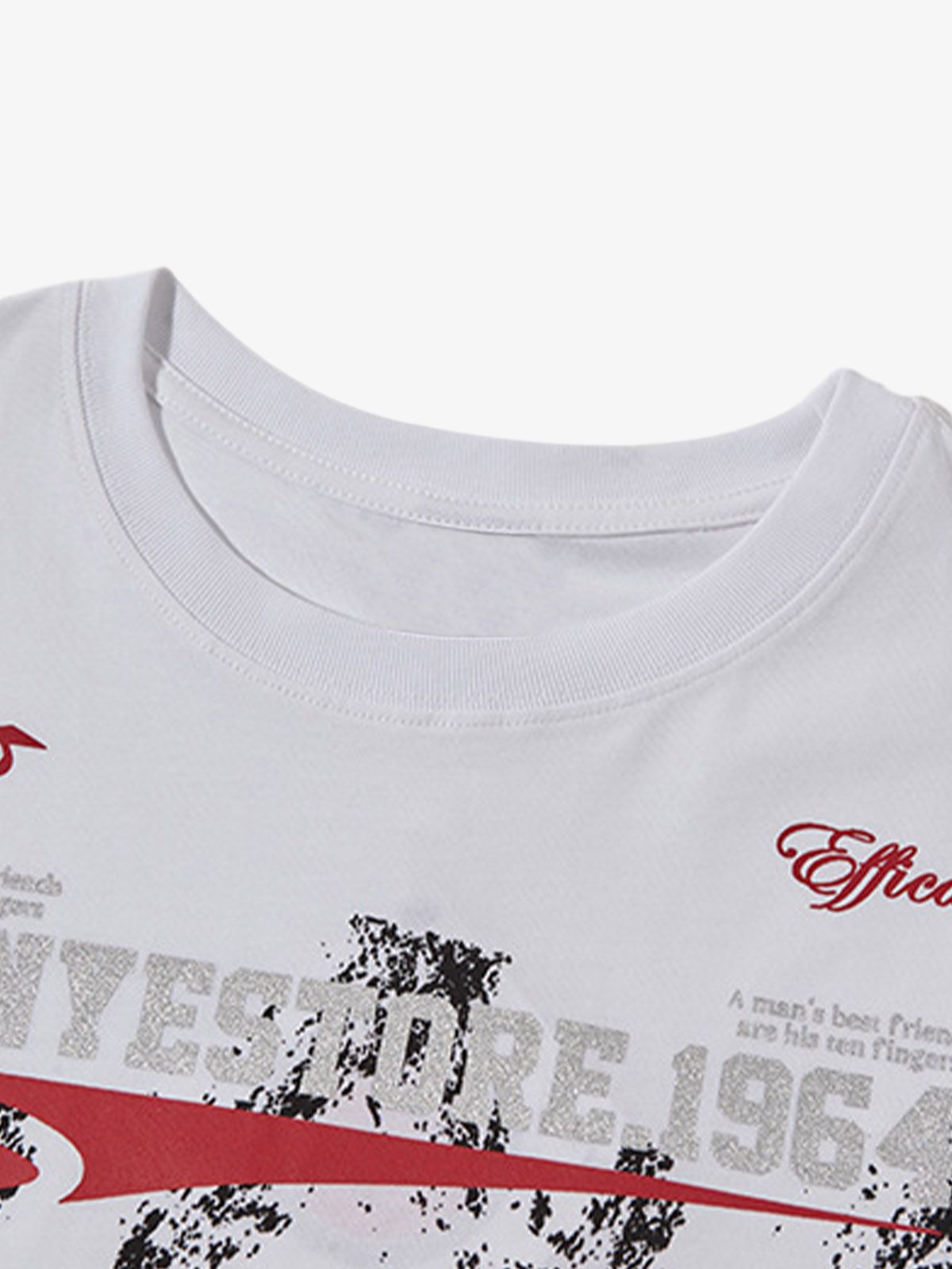 Retro Tattered Print Vest