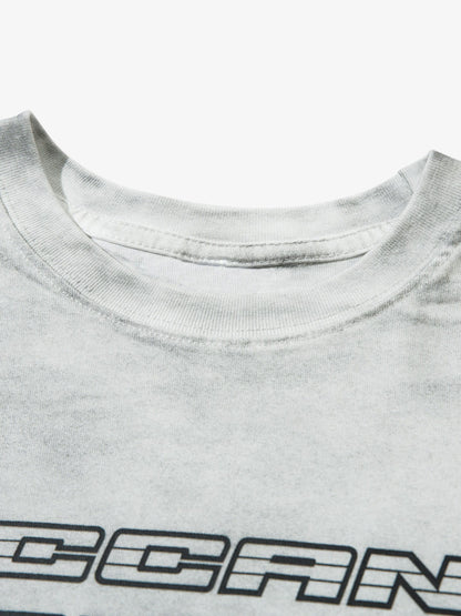 Thesupermade High Street Hip-hop Patchwork Long-sleeved T-shirt - 2269