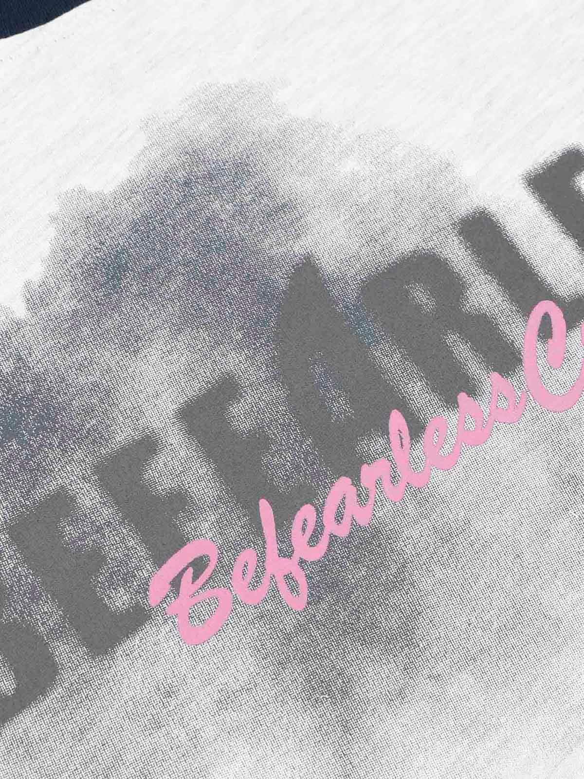 Thesupermade Splatter Eyelet Studded Long Sleeve T-shirt