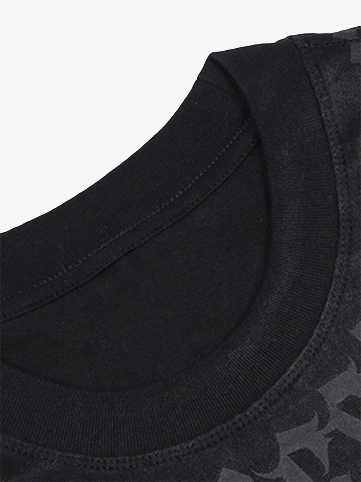 Retro Gradient Letter Printed Washed Oversize T-shirt