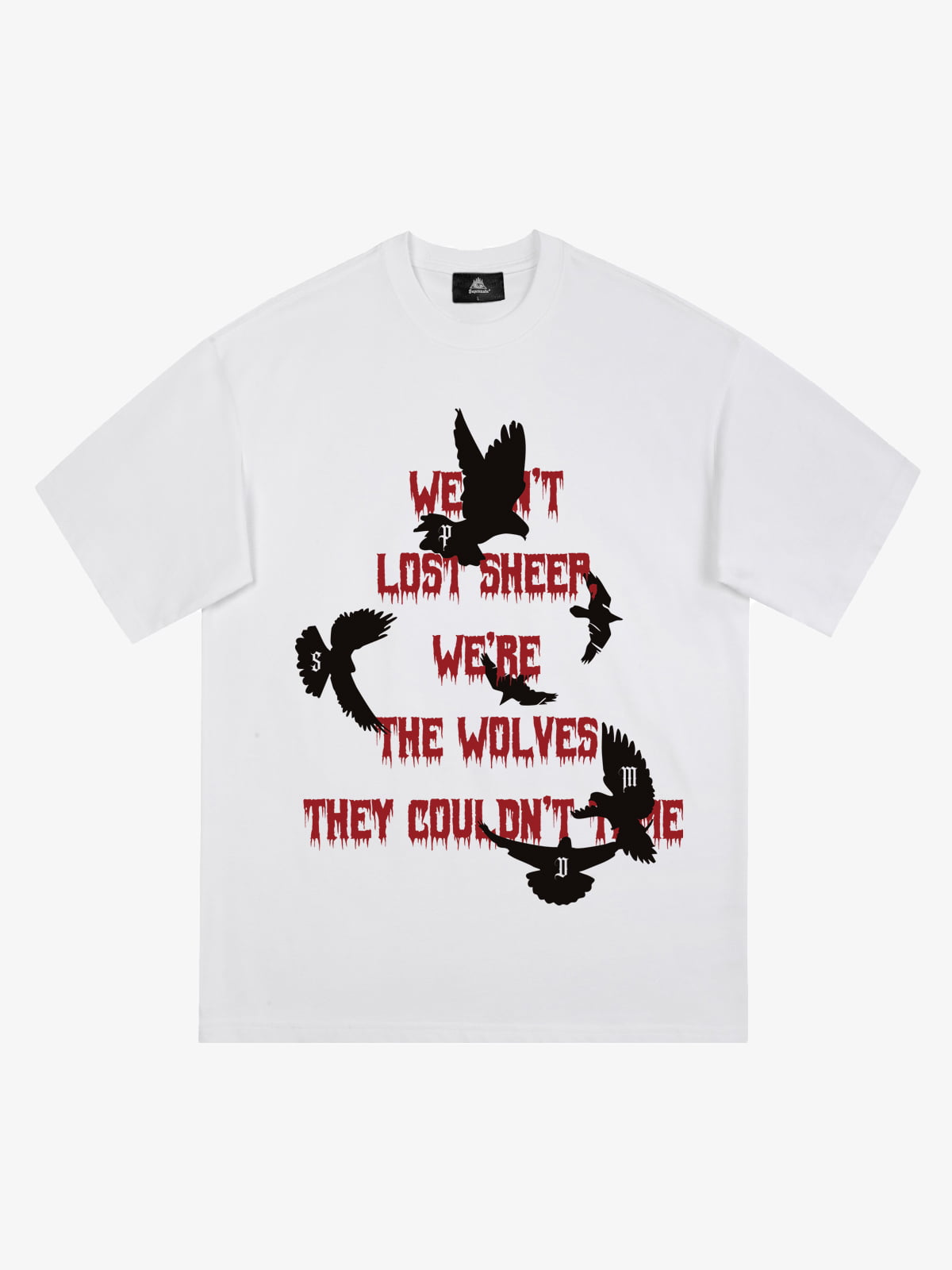 Original Saint Slogan Graphic T-Shirt