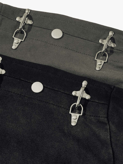 Thesupermade Washed Embroidered Street Rap T-Shirt - 2102