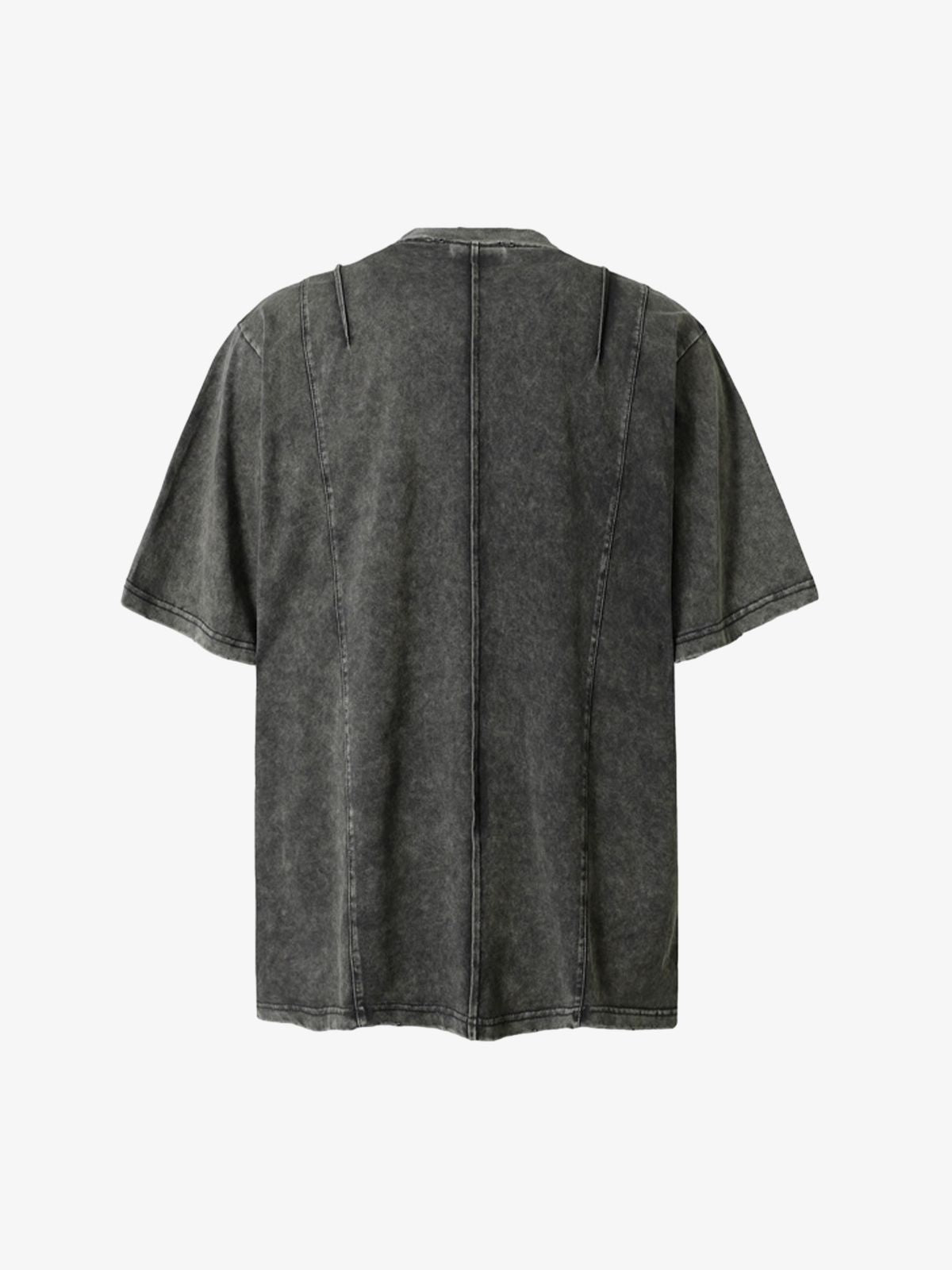 Vintage Washed Multi-Pocket T-Shirt