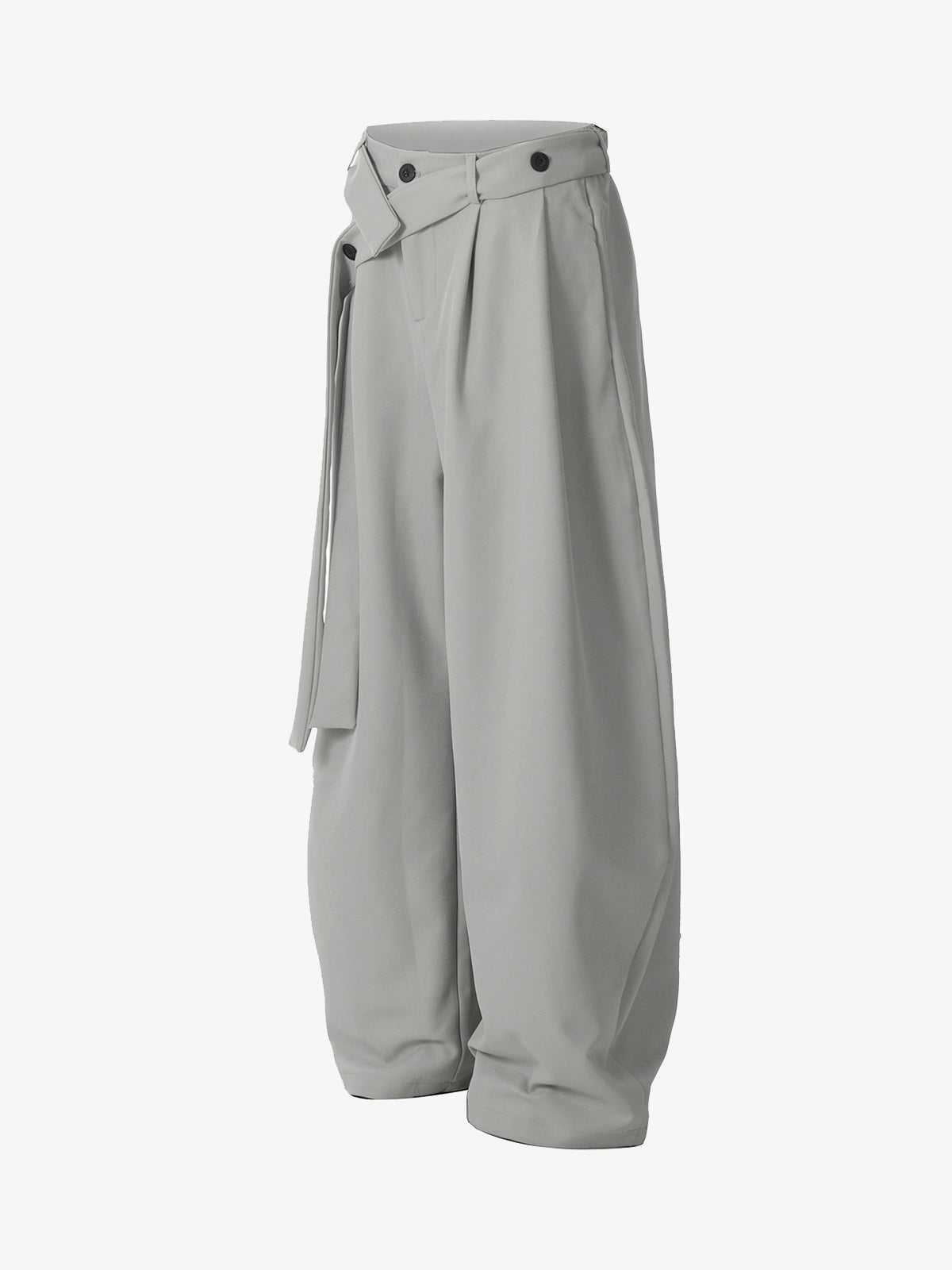 Pleated Belted Machete Track Pants
