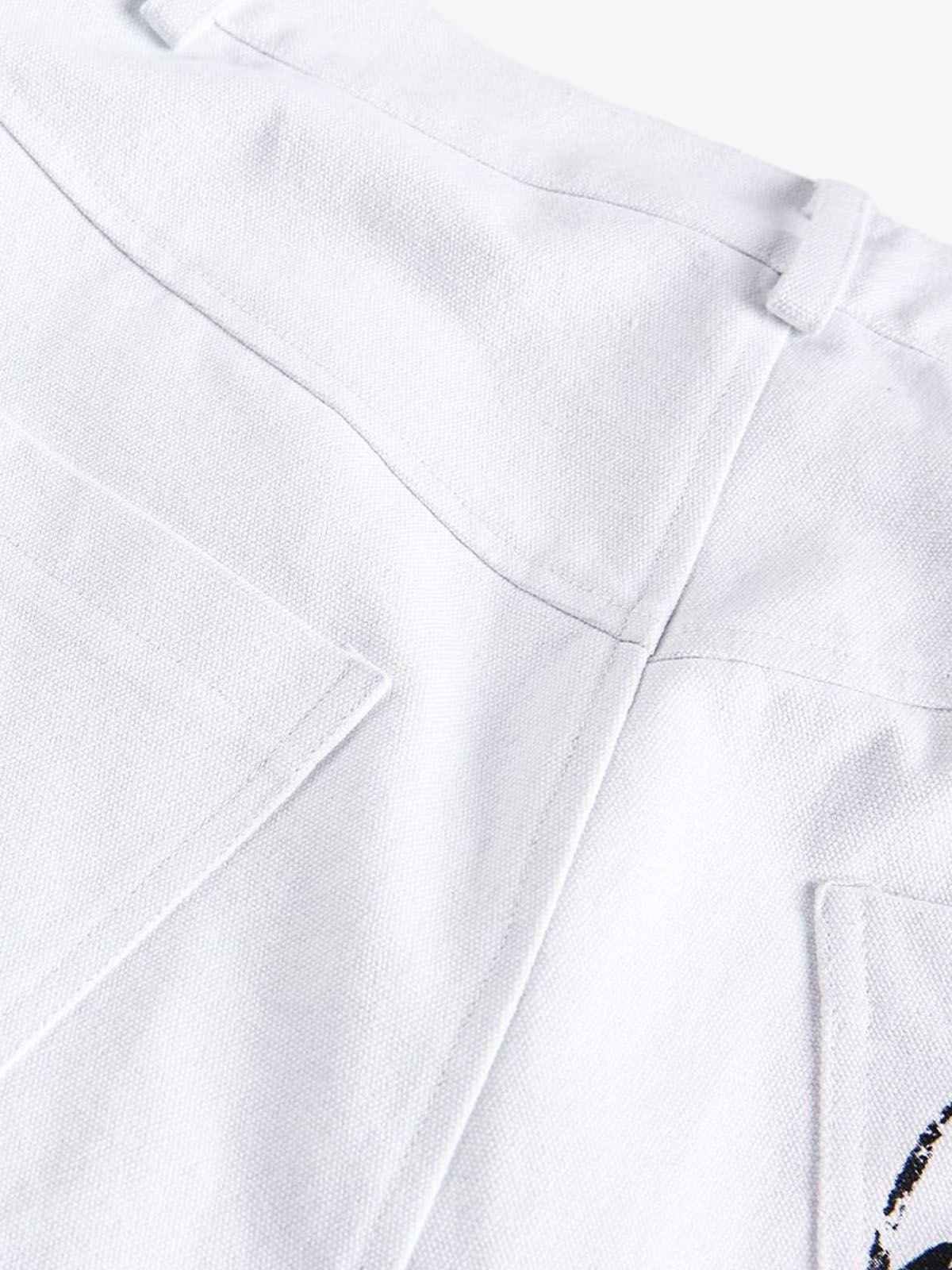 Graffiti Art Denim Shorts