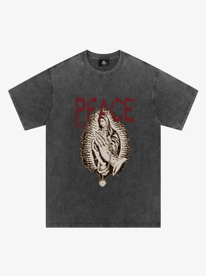 Peace Saint Graphic T-Shirt