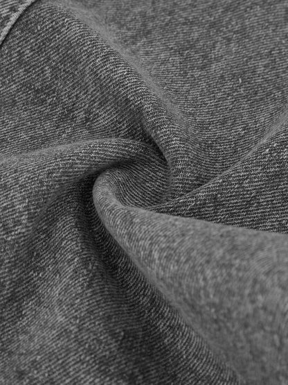 Thesupermade Street Stitching Multi-Pocket Workwear Washed Jeans - 2209