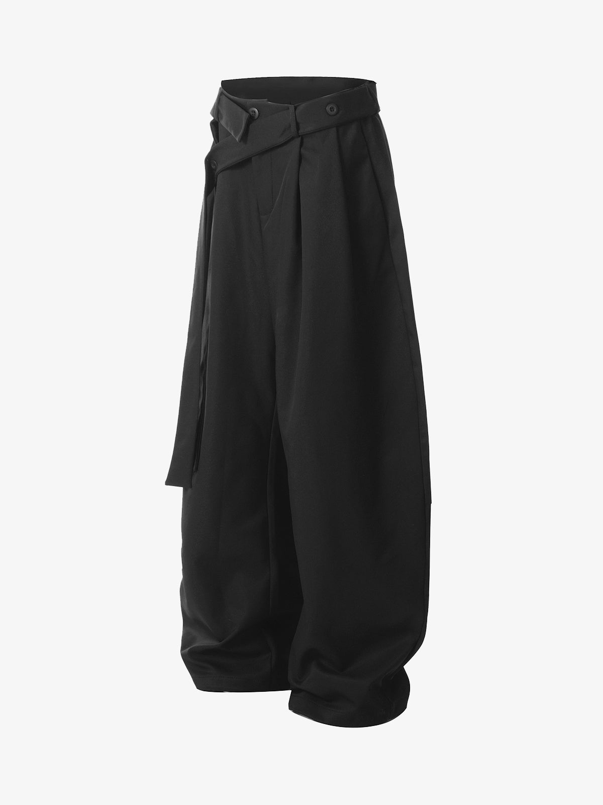 Pleated Belted Machete Track Pants