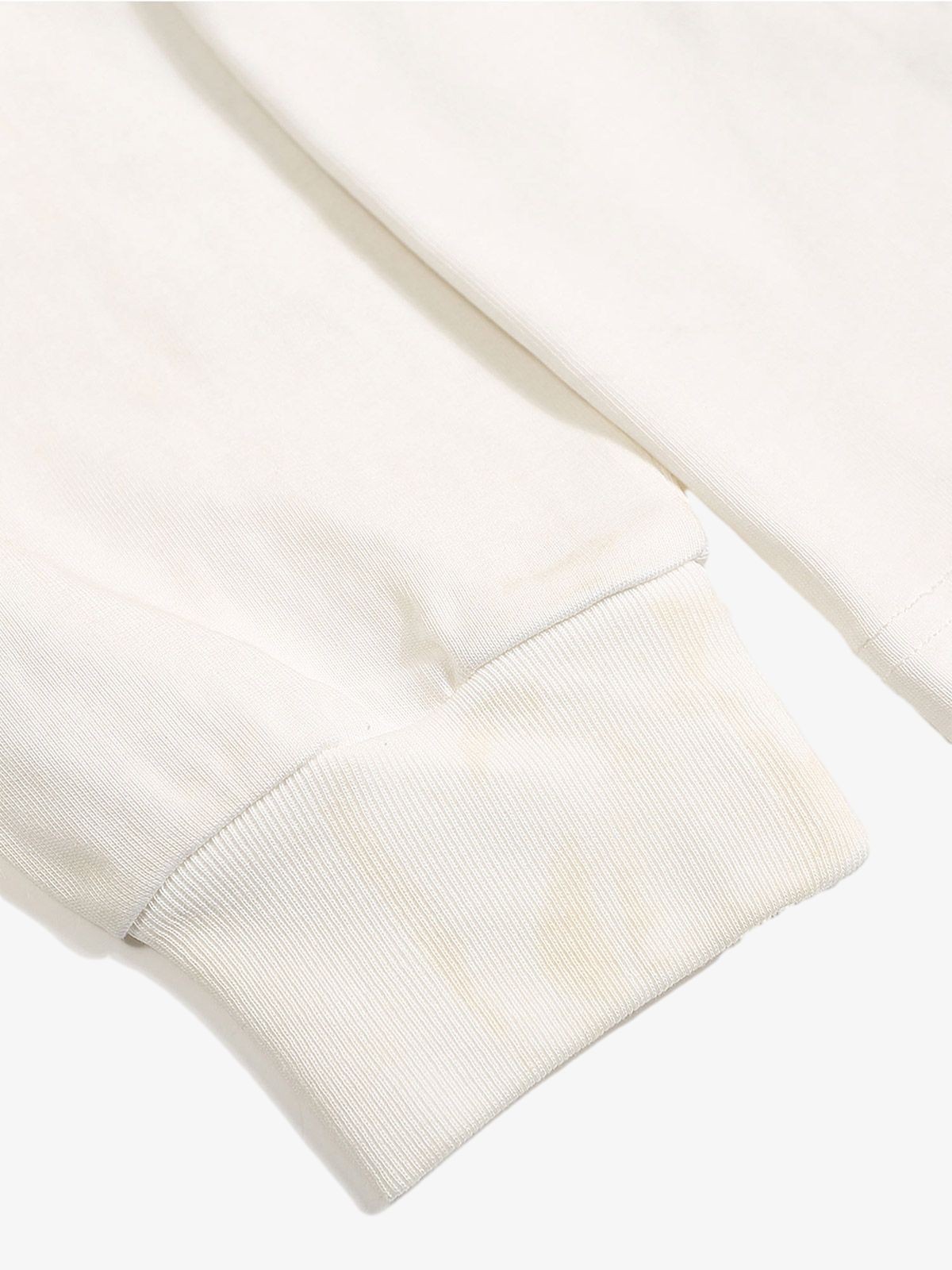 Thesupermade Distressed Hole Print Long-sleeved T-shirt