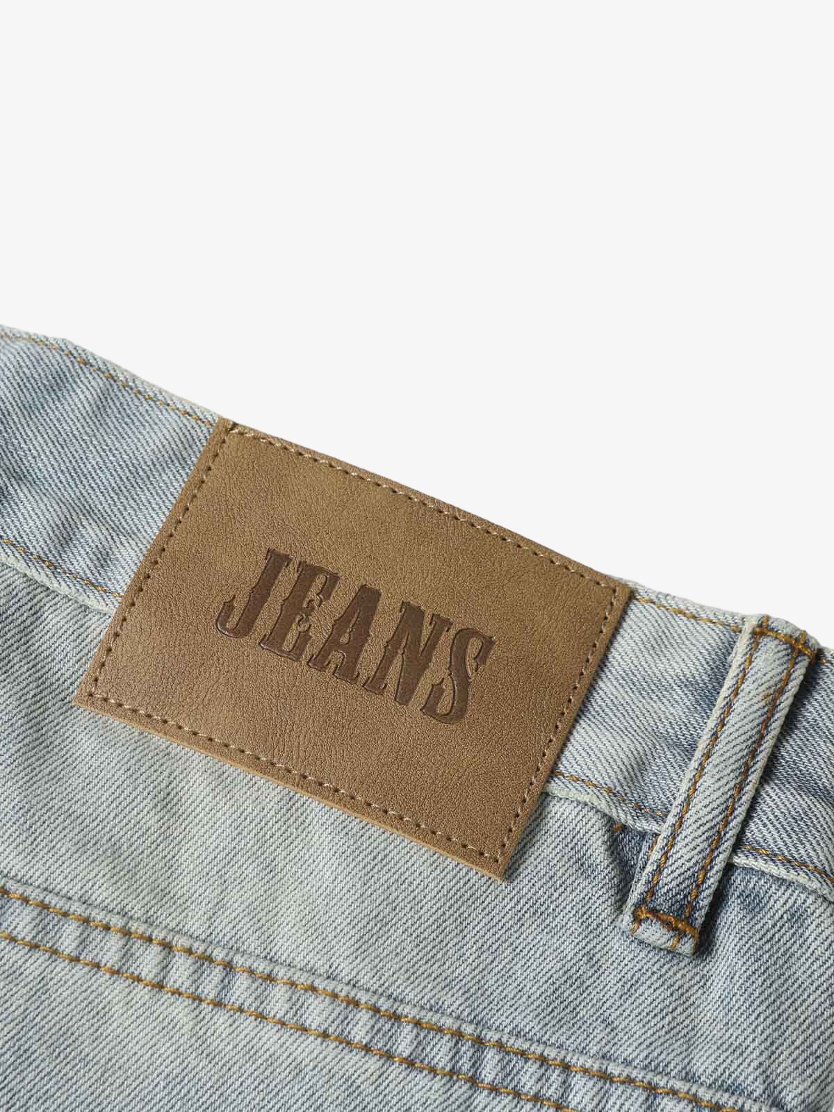 Cleanfit Denim Baggy Cargo Jorts