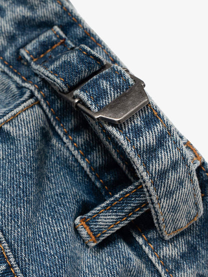 Street Ripped Denim Shorts