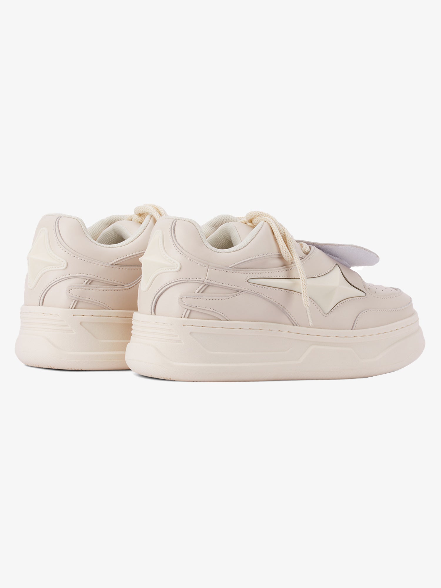 Thesupermade Couple Design Four Pointed Star Sneakers - 2038