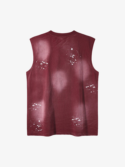Splatter Paint Necklace Vest