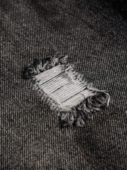 Street Stripe Dirty Dye Barrel Jeans