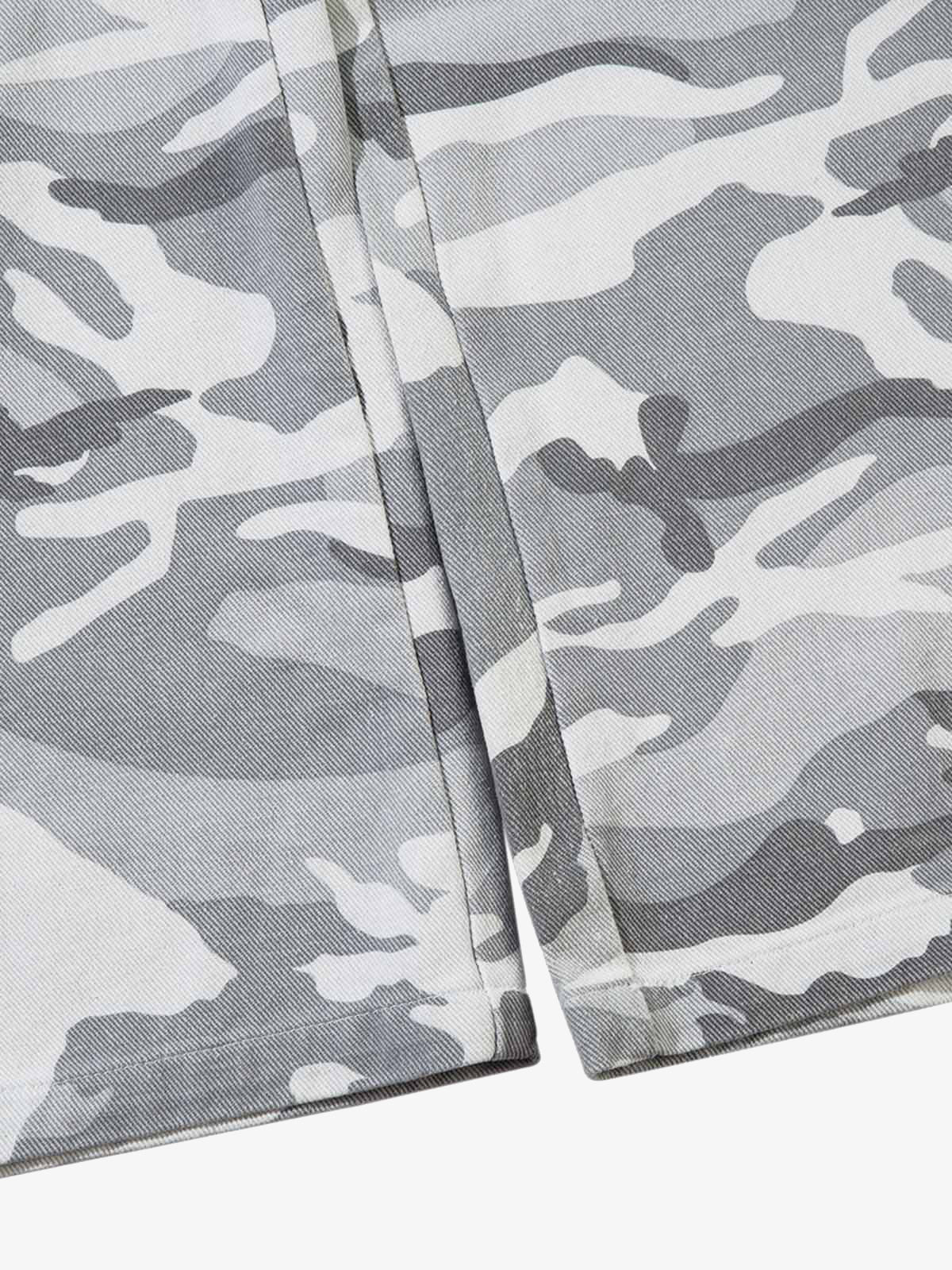 Camouflage Multi Pocket Cargo Pants - 2289