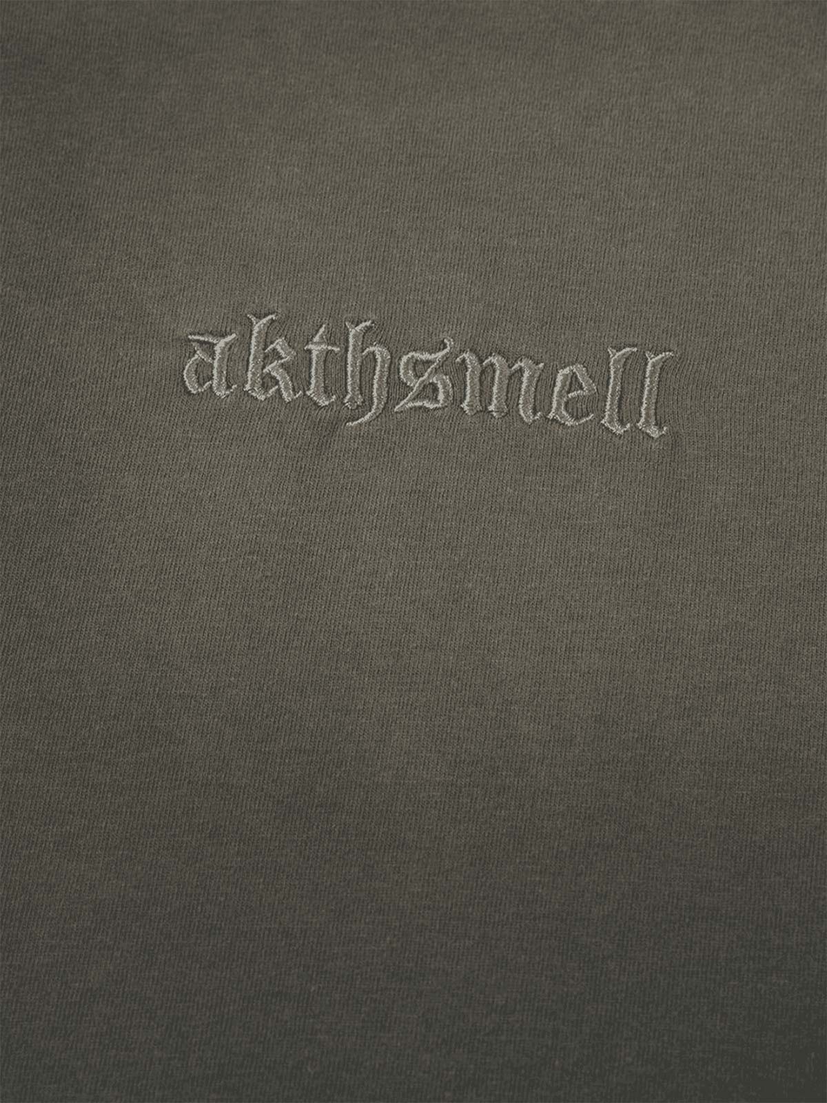 Thesupermade Washed Embroidered Street Rap T-Shirt - 2102