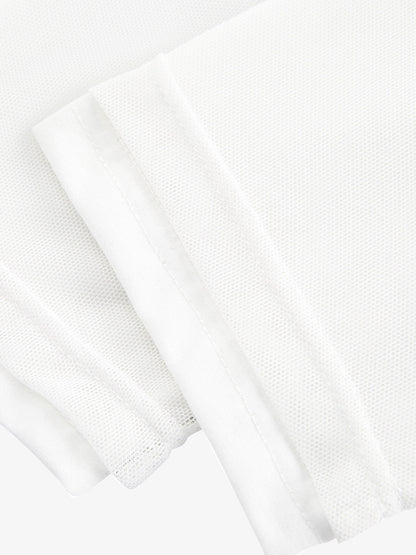 Faux Two-Piece Jersey Print Long Sleeve T-shirt - 2296