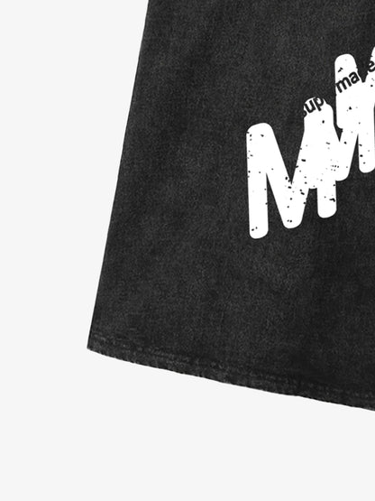 Original Letter Graphic Vest