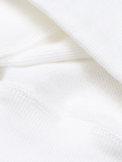 Thesupermade Blur Graphic Chain Hooded Sweatshirt