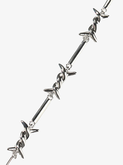 Zircon Thorn Copper Necklace