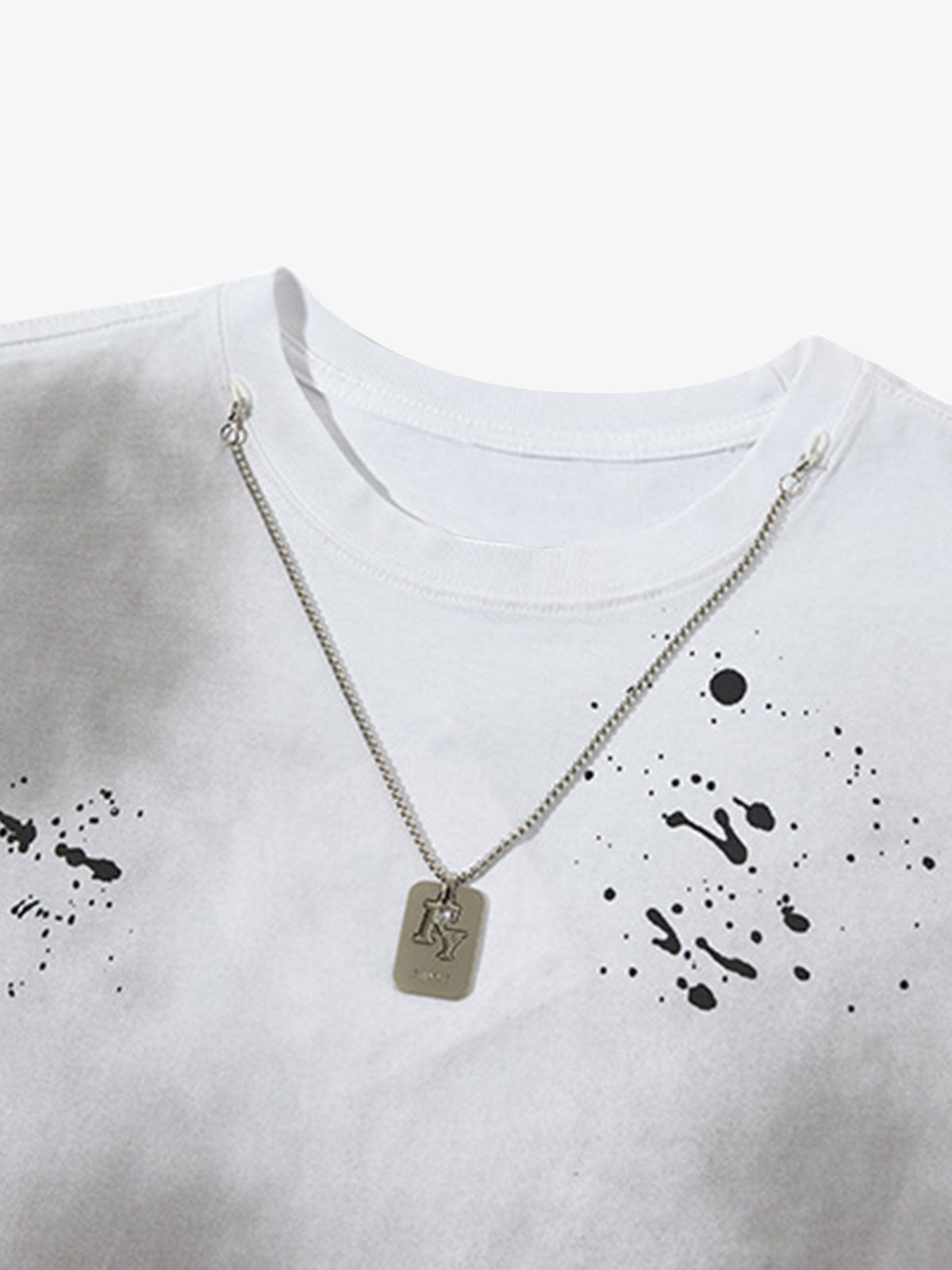 Splatter Paint Necklace Vest