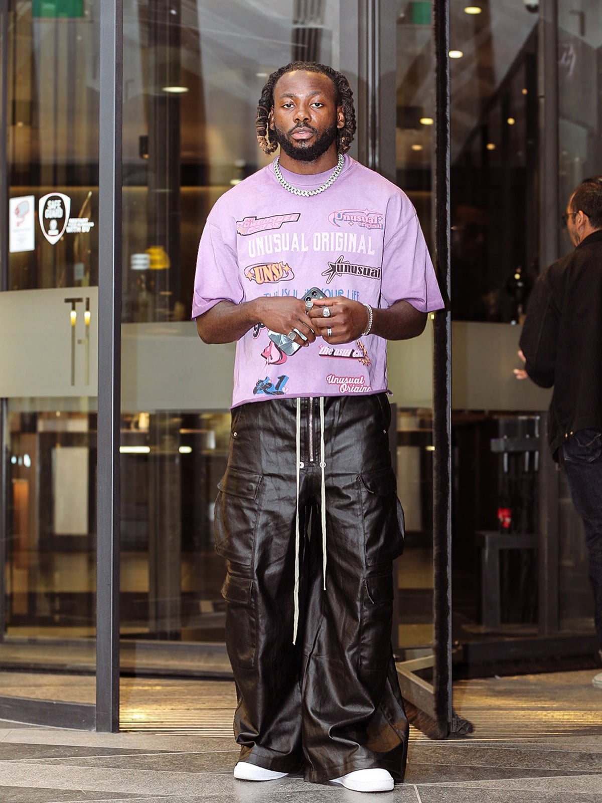 American-style sticker pattern cuttable T-shirt - 1510