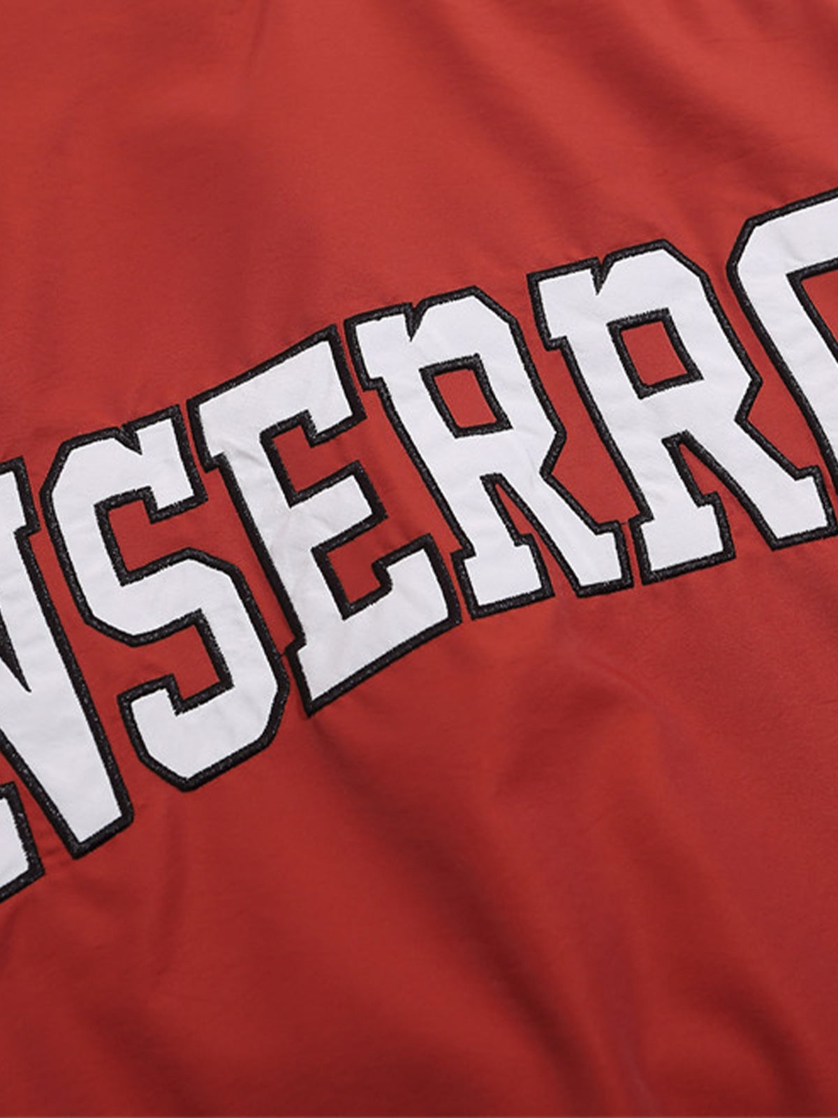 Street V-Neck Baseball-Inspired Sweatshirt