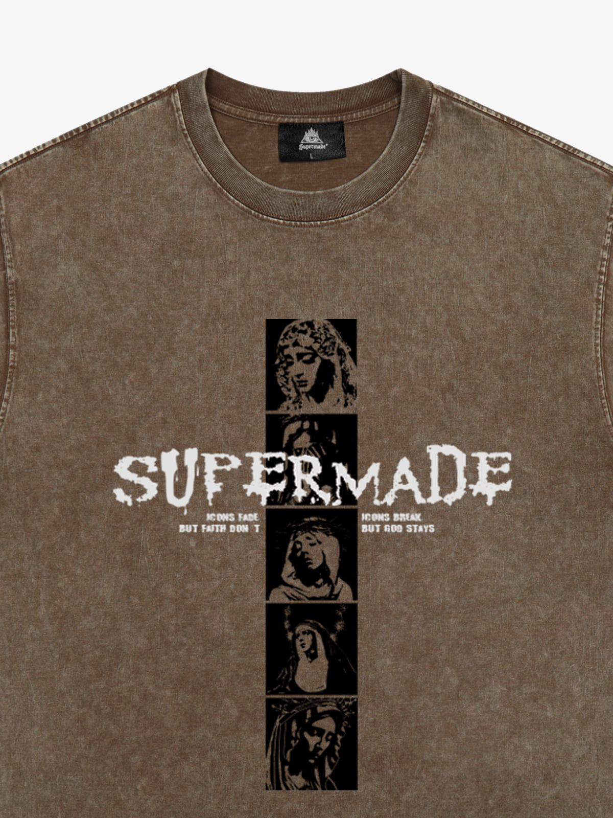 Mary Vintage-Inspired Graphic Design T-Shirt