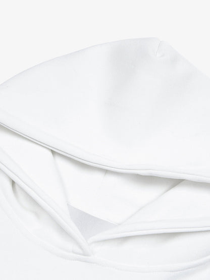 Street Embroidered Letter Badge Hoodie