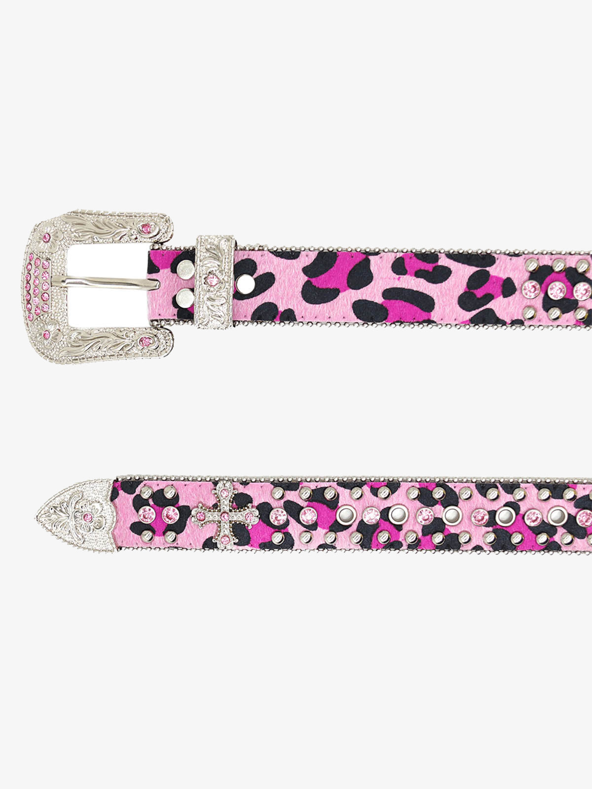 Punk Style Hotfix Rhinestone Belt