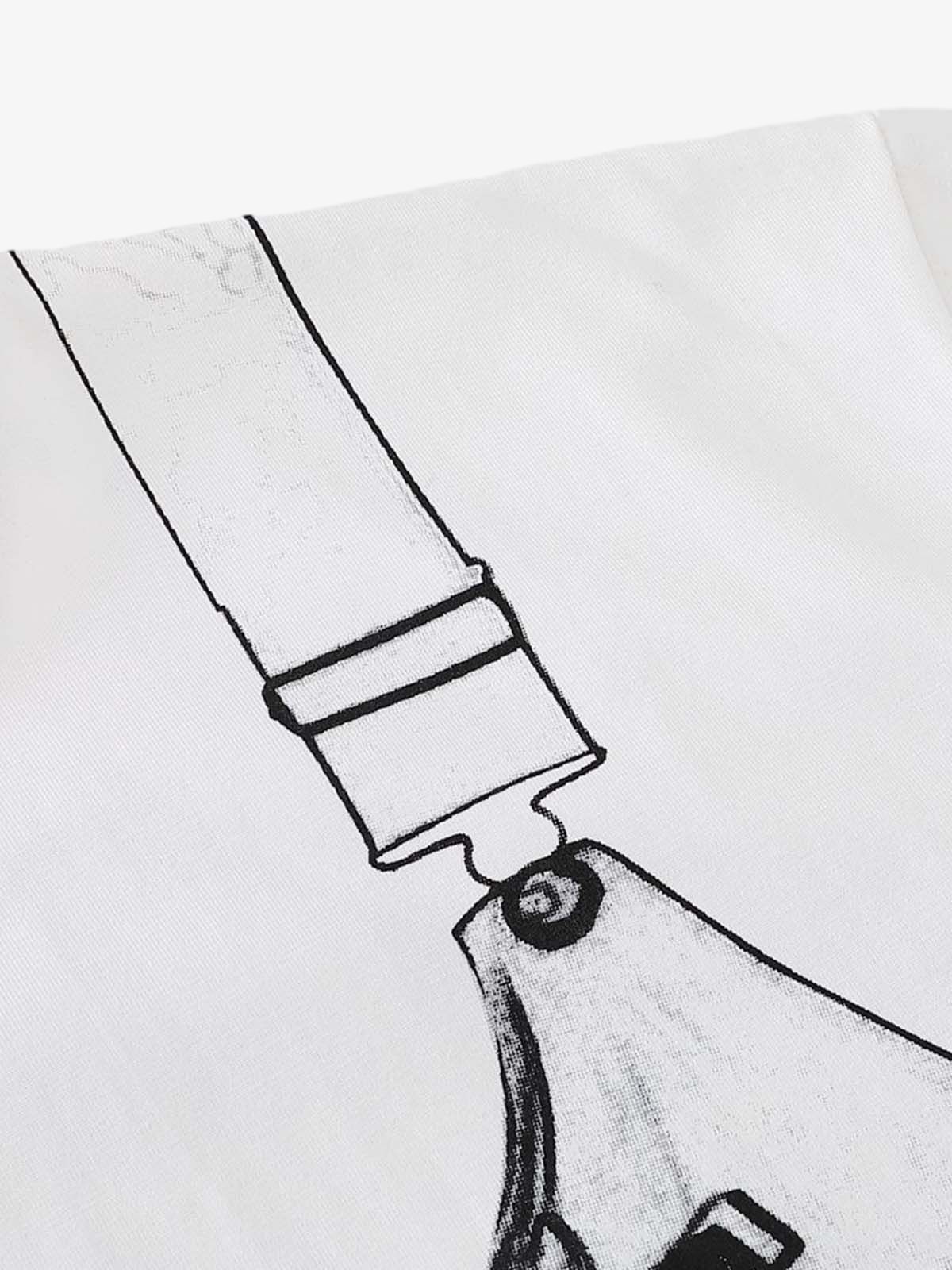 Jacket Print Graphic T-Shirt