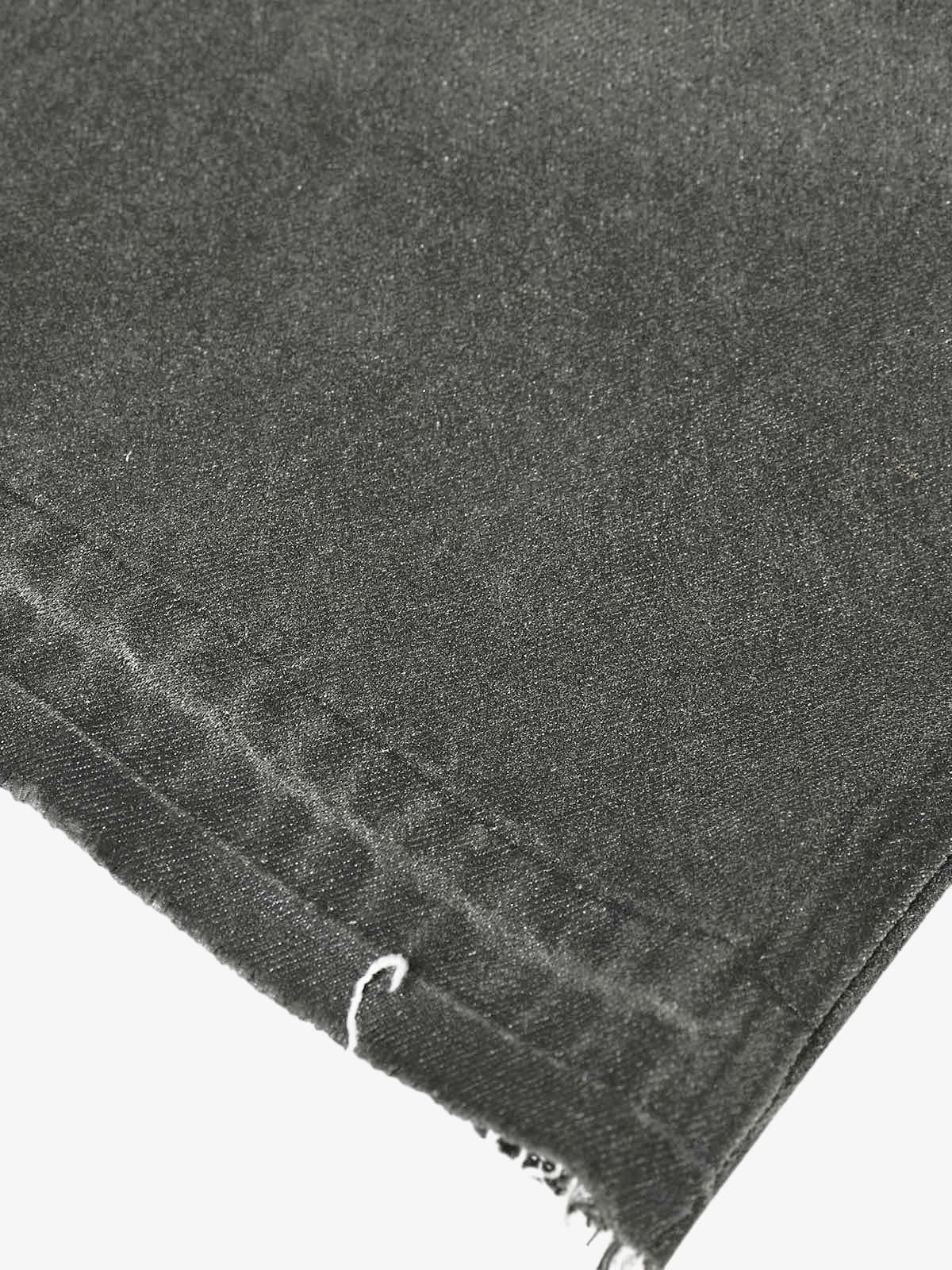 Washed Batik Straight Jeans