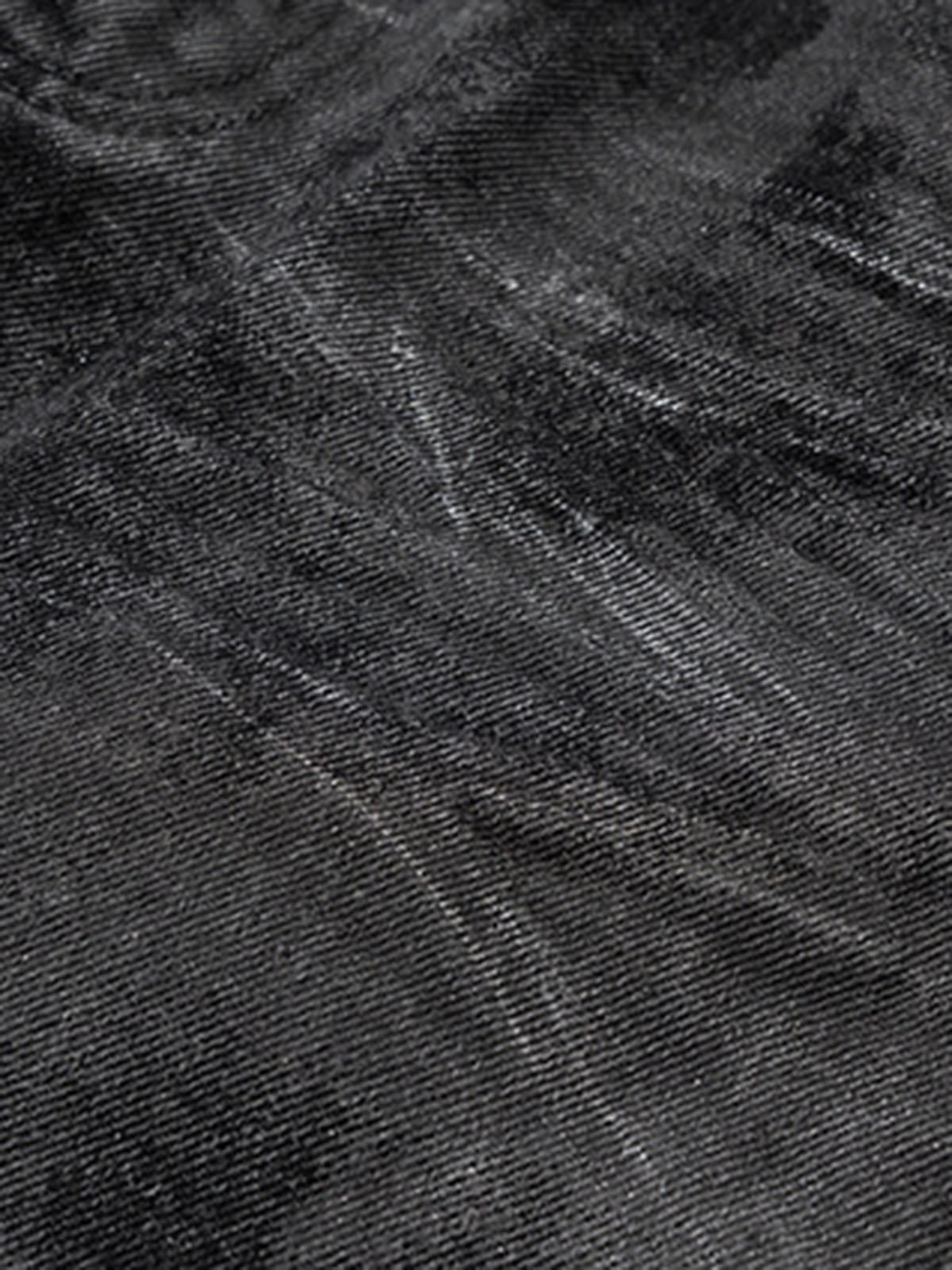 Retro Hand-Brushed Glitter Flare Jeans