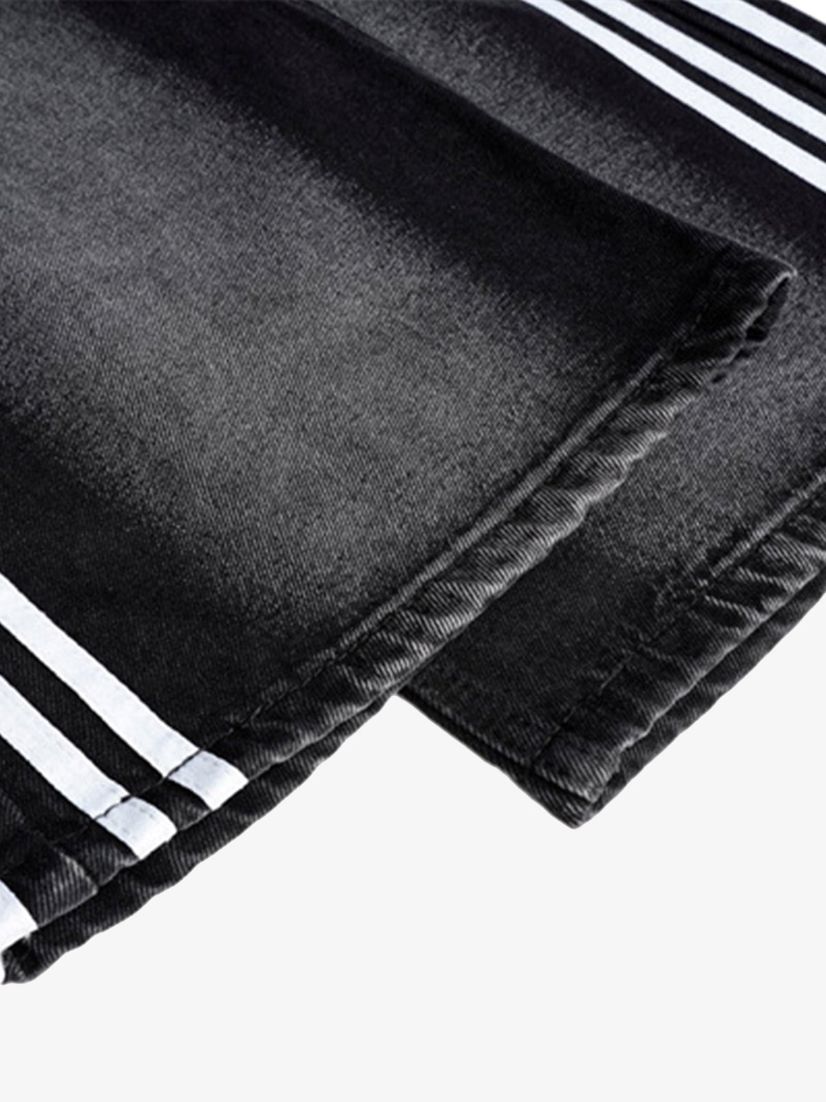 Street Stripe Paneled Work Jeans