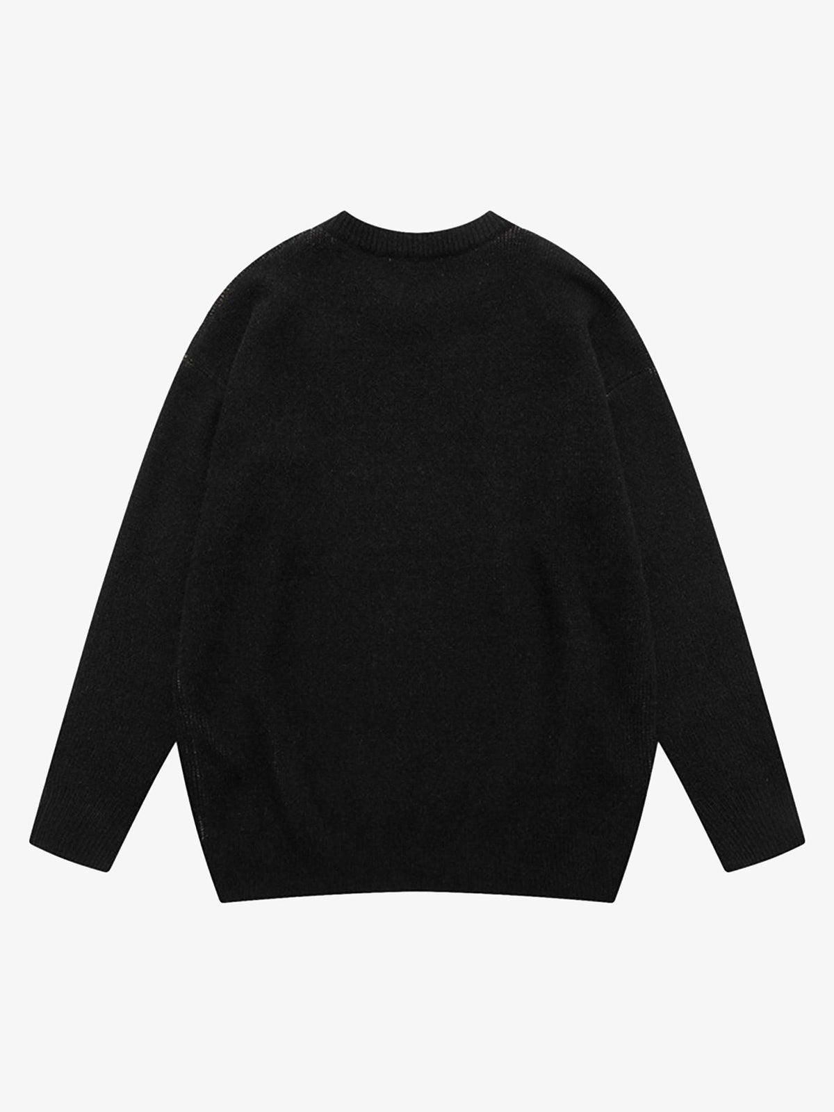 Thesupermade Vintage Portrait Knit Sweater