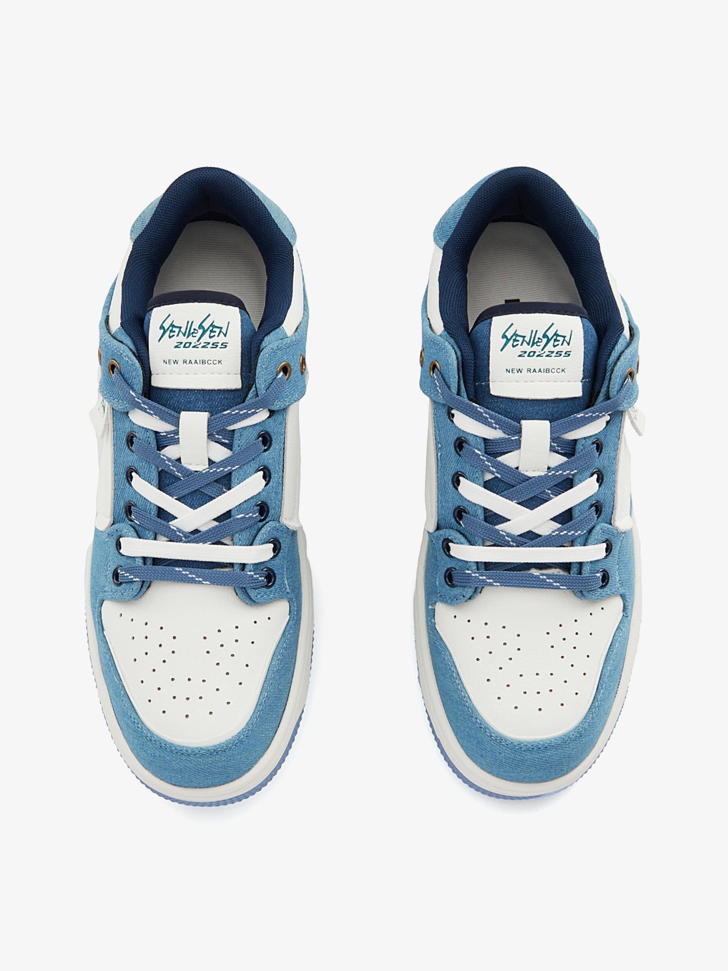 Thesupermade High Street Color-Blocked Couple Casual Shoes - 1632